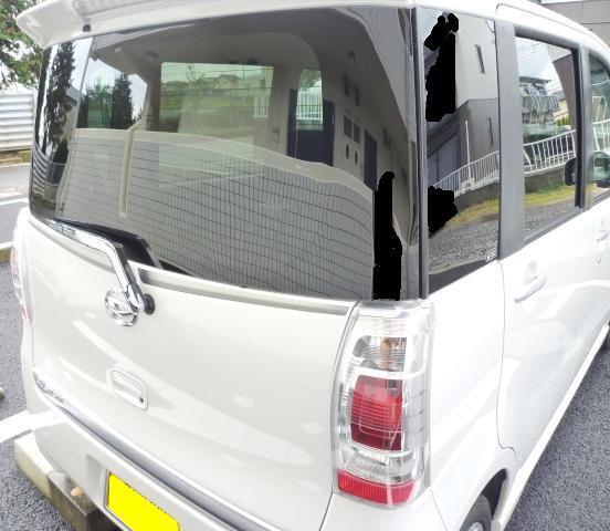 スバル Ｌ455F L465Ｆ ルクラ リアワイパーカバー クロムメッキ モニター ＵＮＩＣＯＺＯＮＥ_画像1
