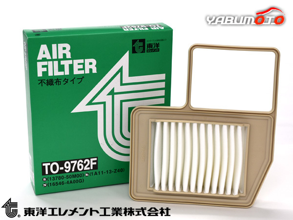 キャロル HB35S エアエレメント エアー フィルター クリーナー 東洋エレメント H24.11~H27.01_画像1