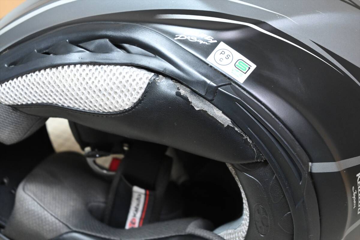 OGK Kabuto Aero Blade 3 S размер 55~56cm женщина несколько раз использование KABUTO AEROBLADE3