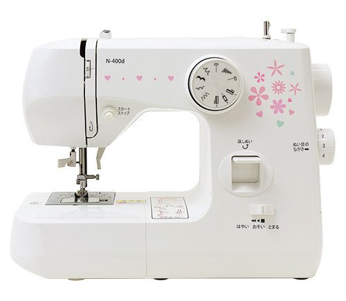【中古品】ジャガー手元スイッチ式電動ミシンN400D/ワイドテーブル&5色糸&ソーイングBOOK付き!_画像1