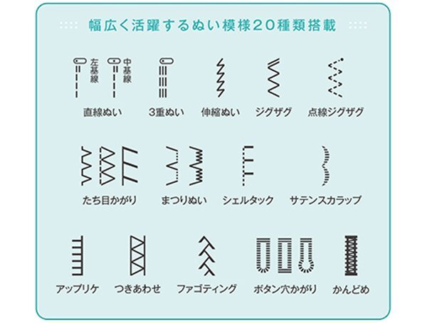 送料無料・5年保証　ブラザーコンピューターミシン「PS202X」　フットコントローラー付き_画像10