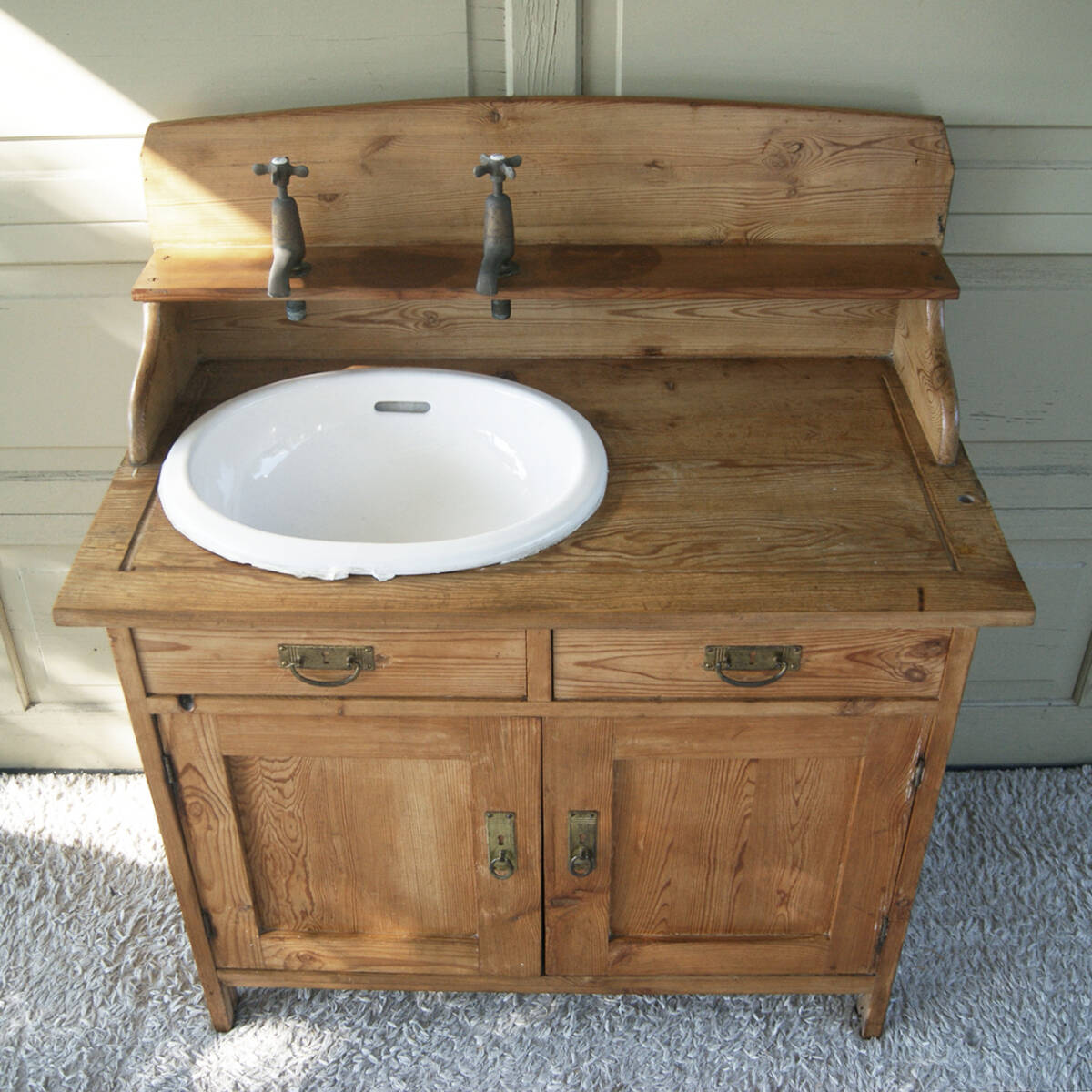 6396h7[ Франция античный старый .. автомобиль Be . латунь металлические принадлежности медный вентиль . симпатичный умывание шт. ] античный Vintage редкий *