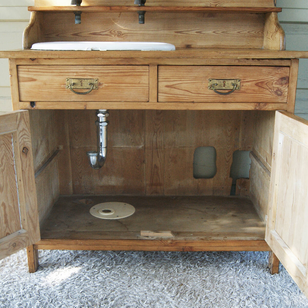 6396h7[ Франция античный старый .. автомобиль Be . латунь металлические принадлежности медный вентиль . симпатичный умывание шт. ] античный Vintage редкий *