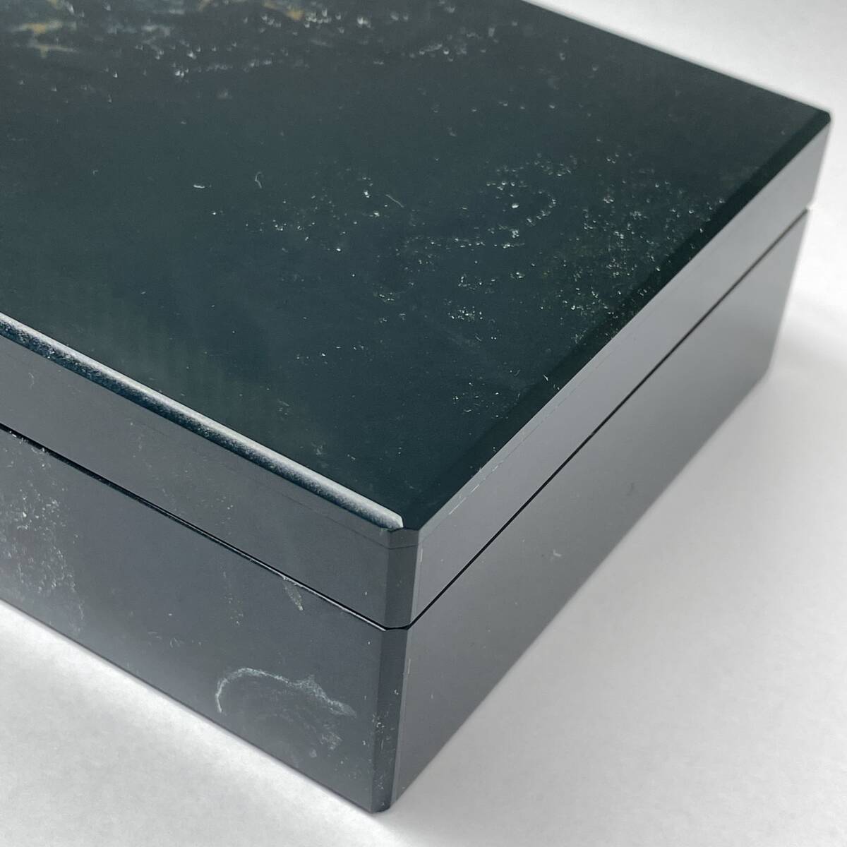 天然石 翡翠 大理石 宝石箱 ジュエリーボックス 小物入れ アンティーク ビンテージ_画像4