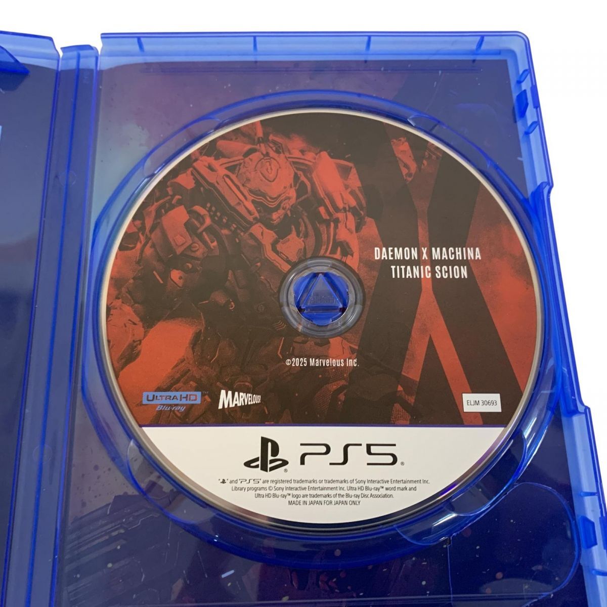 ★未使用★ ゲームソフト Marvelous マーベラス PS5 DAEMON X MACHINA TITANIC SCION 直接お渡し歓迎 JMK874894相_画像5