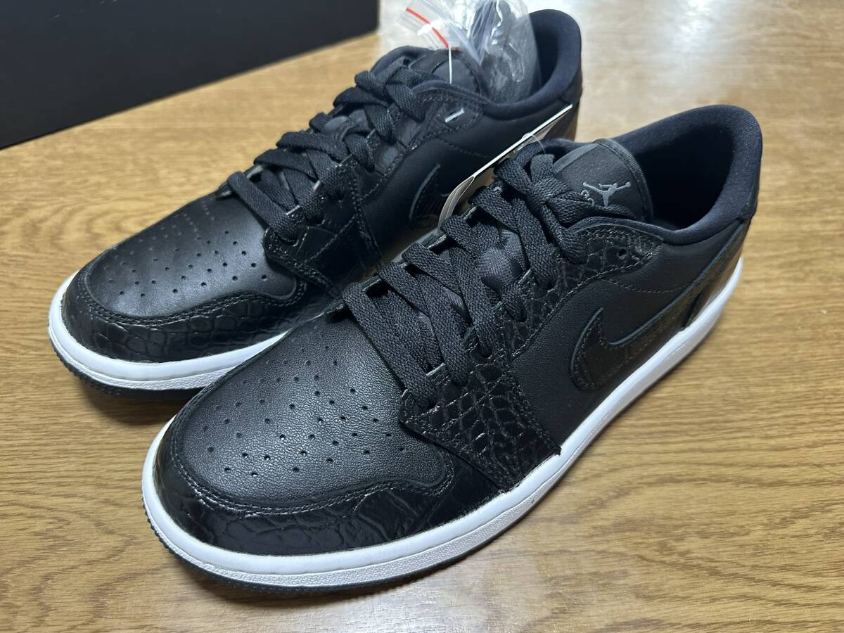 не использовался Air Jordan 1 Low G чёрный 27cm US9