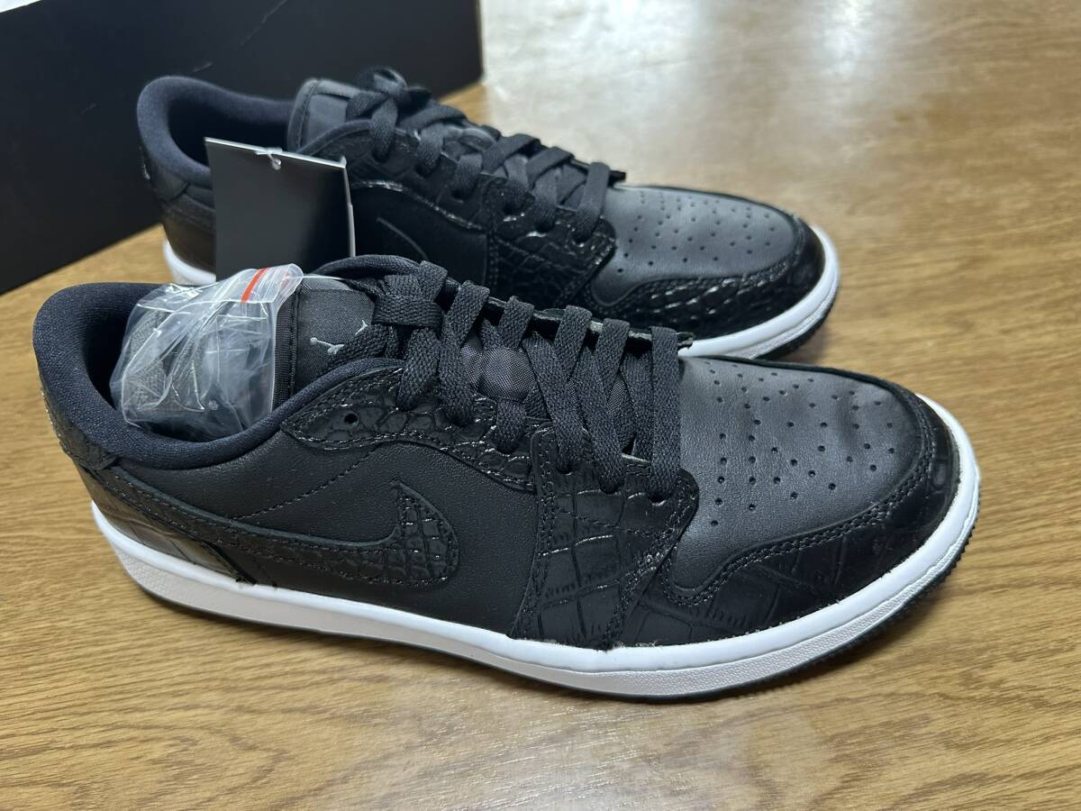 не использовался Air Jordan 1 Low G чёрный 27cm US9