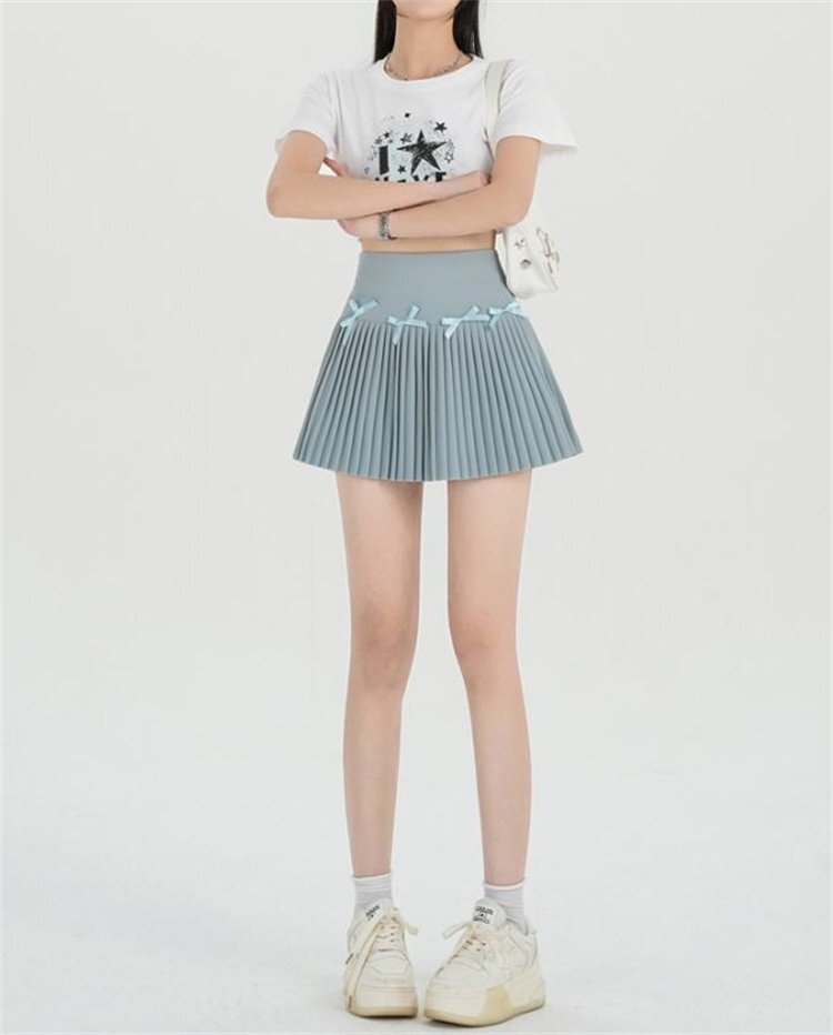 ミニスカート プリーツスカート Aライン ハイウエスト レディース S ピンク