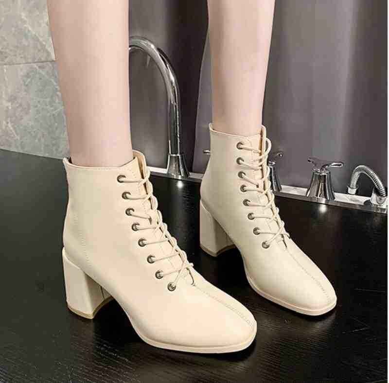 женский обувь ботинки basic boots Short лодыжка ботинки задний застежка-молния 35 бежевый