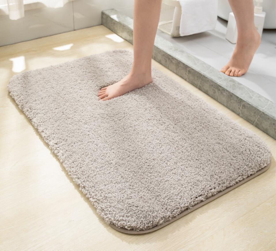 новый товар * коврик для ванной 60×90cm. вода скорость . большой размер широкий . пара .. коврик длина волос . длинный толстый нежный коврик для ванной * хаки