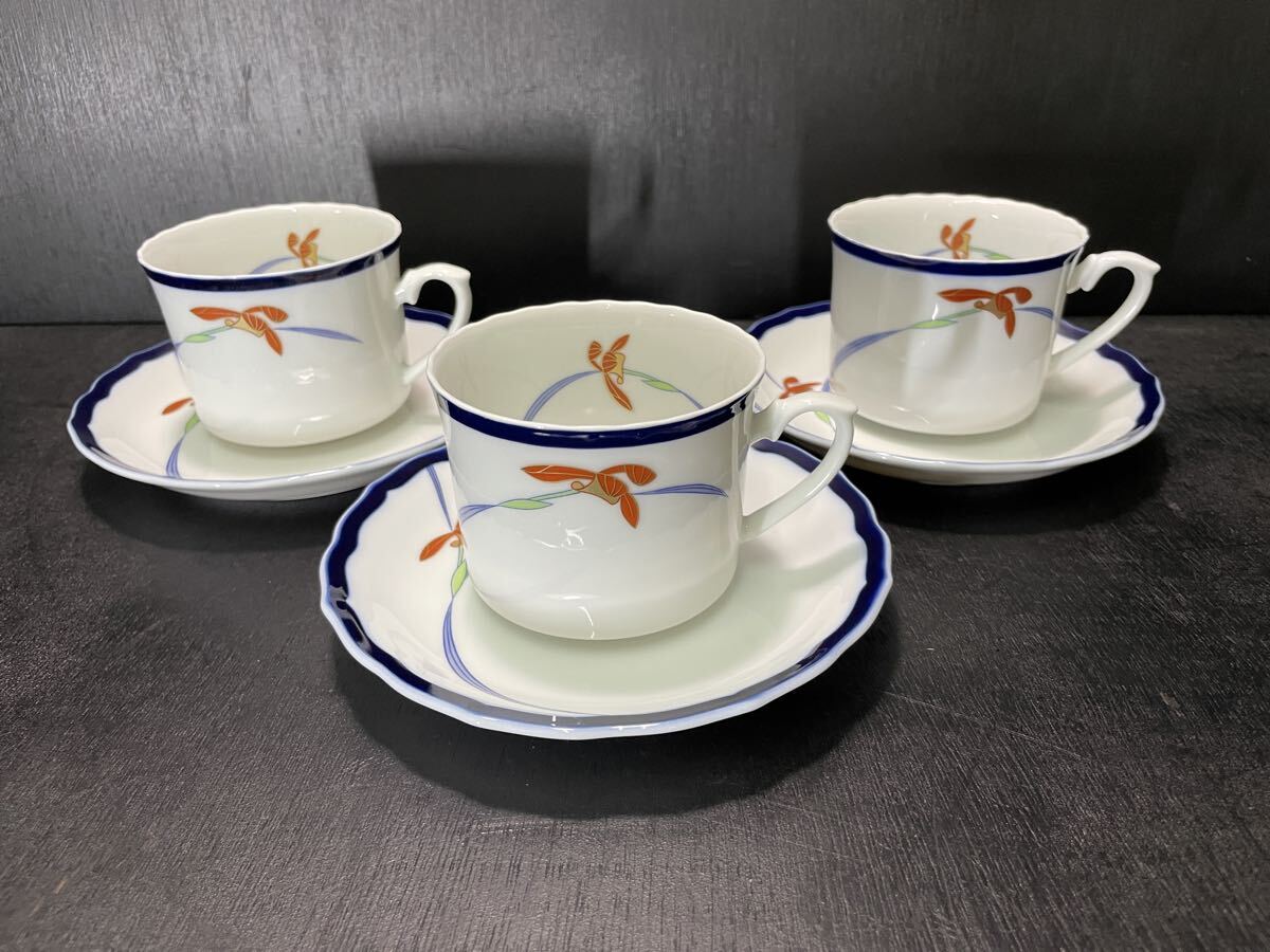 香蘭社 洋食器 まとめ ティーカップ コーヒーカップ マグカップ 花柄 金彩 カップ ソーサー ブランド食器 インテリア コレクション_画像7