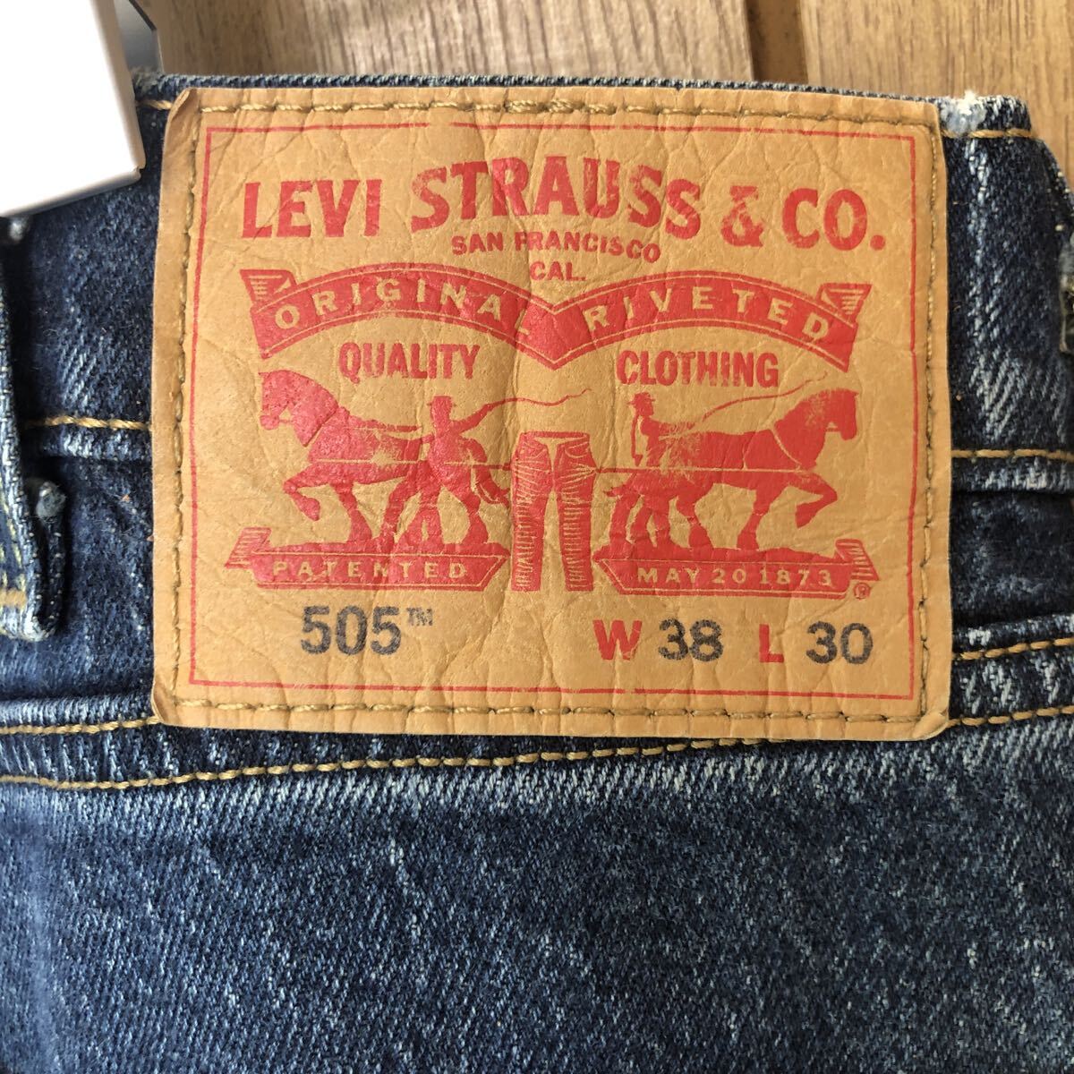 リーバイス 505 W38 ジーパン 古着 大きいサイズ Levis_画像3