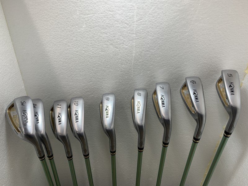 Honma BERES IS-03 ARMRQ8 45 R 5-11.AW.SW. есть царапина(ы) 9шт.@ железный 251023*341213