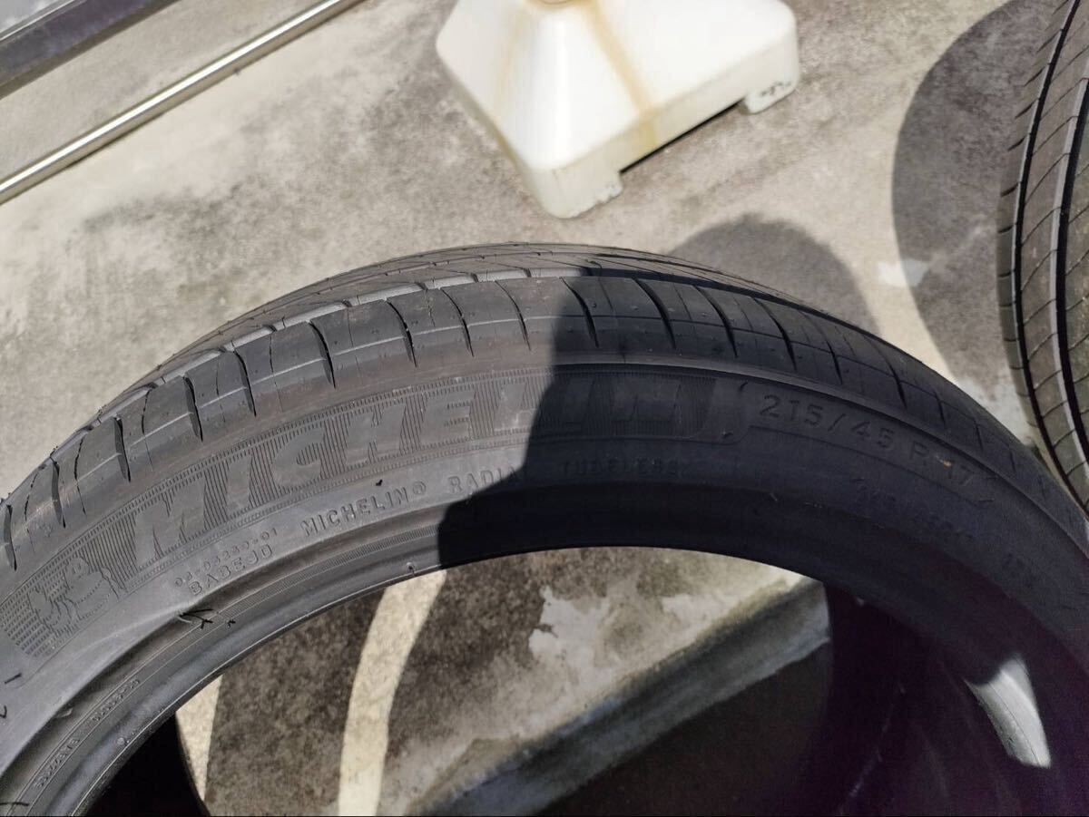 GR86新車取り外し品　ミシュラン　プライマシー4 215/45R17_画像3
