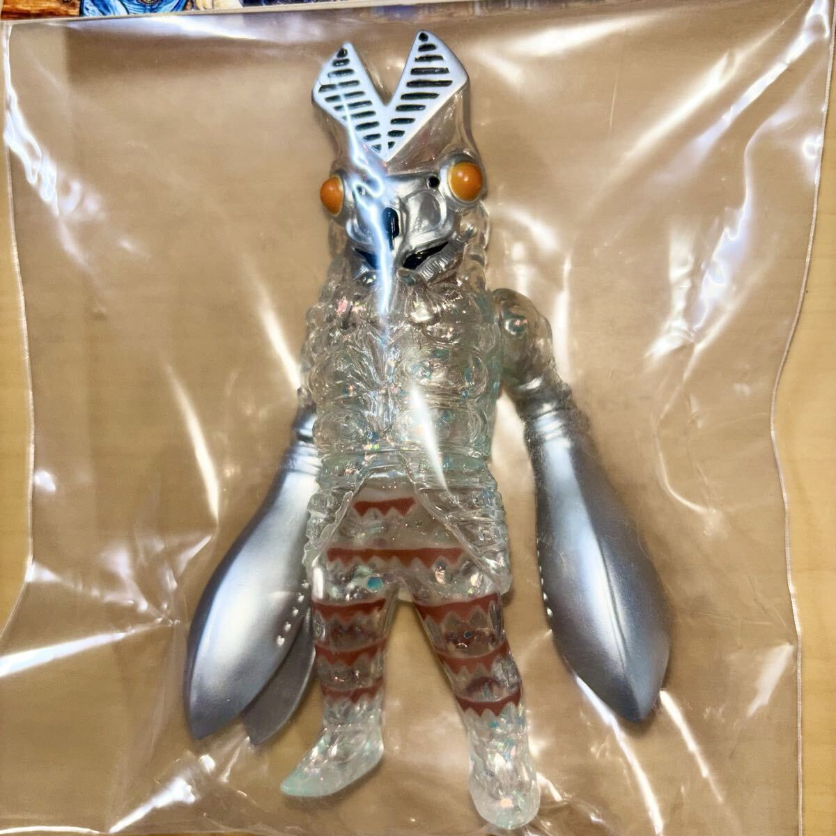 MAXTOY バルタン星人 クラッシュラメ One up. 限定カラー sofvi ソフビ max toy マックストイ ウルトラマン BALTAN ワンアップ_画像1