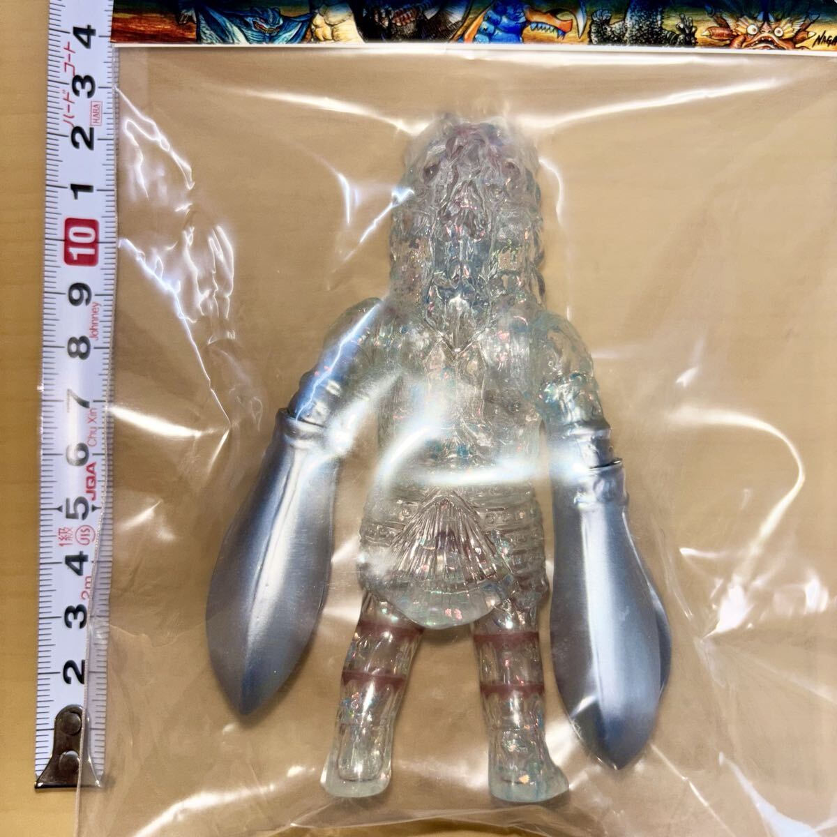 MAXTOY バルタン星人 クラッシュラメ One up. 限定カラー sofvi ソフビ max toy マックストイ ウルトラマン BALTAN ワンアップ_画像3