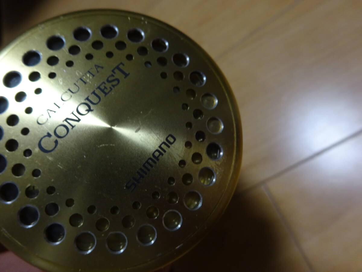 極美品 シマノ 01 カルカッタコンクエスト200_画像7