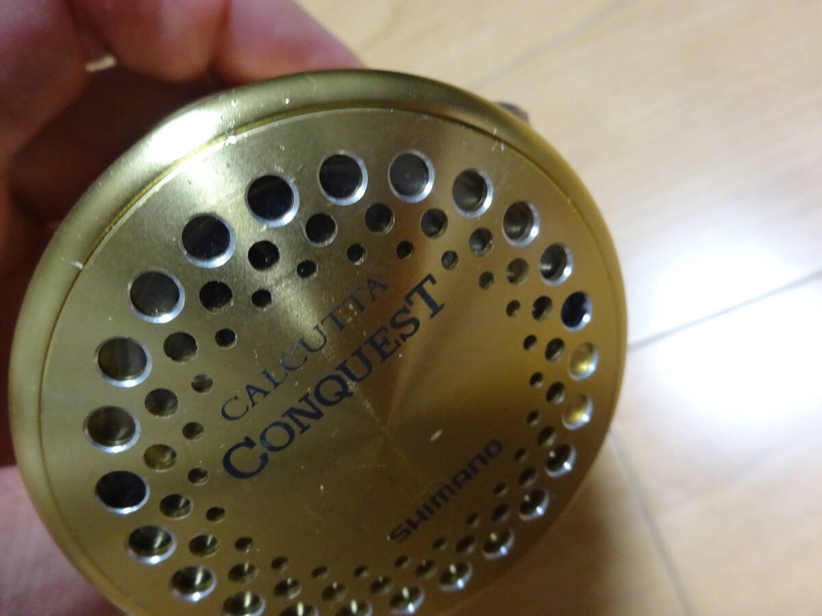 極美品 シマノ 01 カルカッタコンクエスト200_画像8