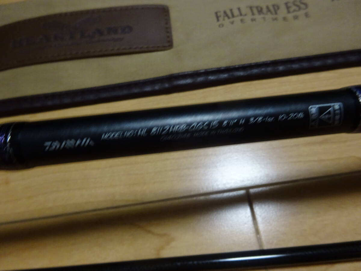 極美品 ダイワ ハートランド HL 8112HRB-AGS15「FALL TRAP ESS OVERTHERE_画像6