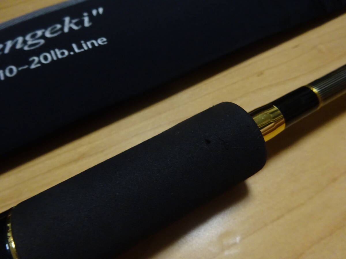 極美品 エバーグリーン コンバットスティック テムジン TMJC-68H ガニングシャフト電撃 _画像2