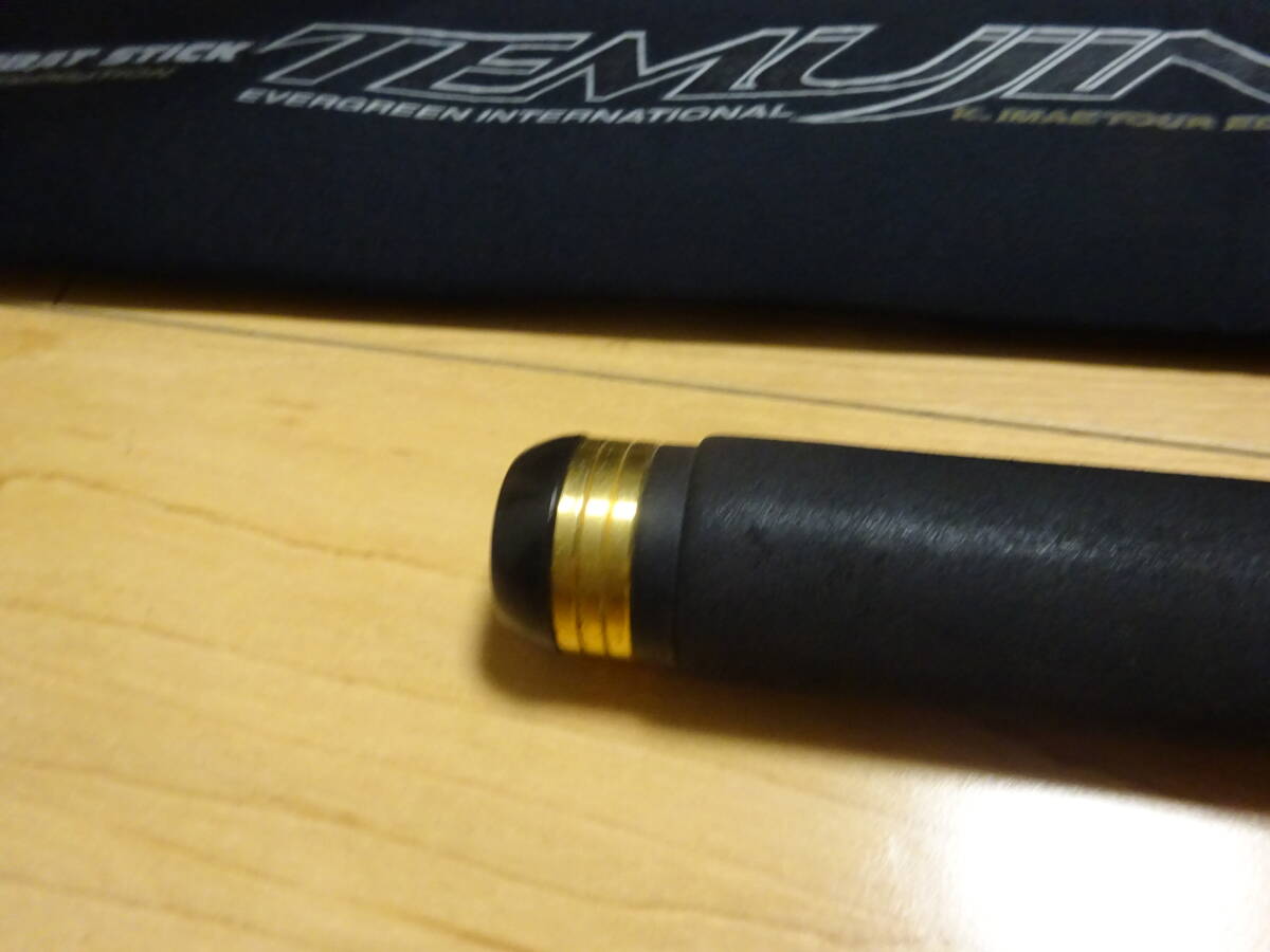 極美品 エバーグリーン コンバットスティック テムジン TMJC-68H ガニングシャフト電撃 _画像5