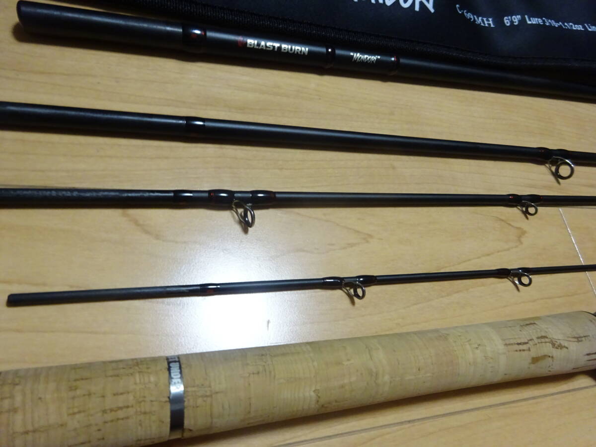 極美品 10FTU テンフィートアンダーブラストバーン C-69MH モンドリ_画像7