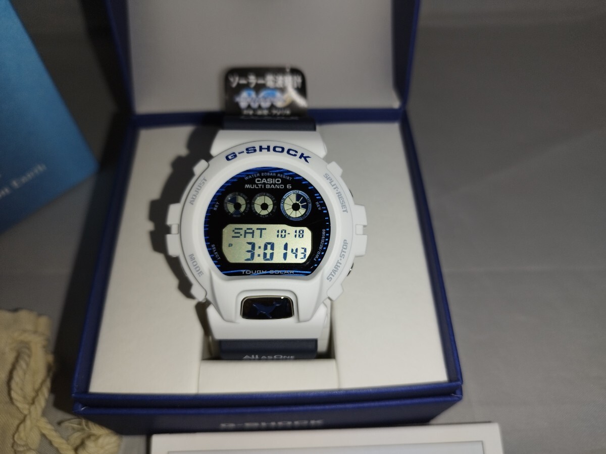 タグ付き 新品未使用 CASIO GW-6905K-7AJR イルカクジラ G-SHOCK カシオ タフソーラー マルチバンド6 20気圧防水 付属品完品 送料別 _画像2