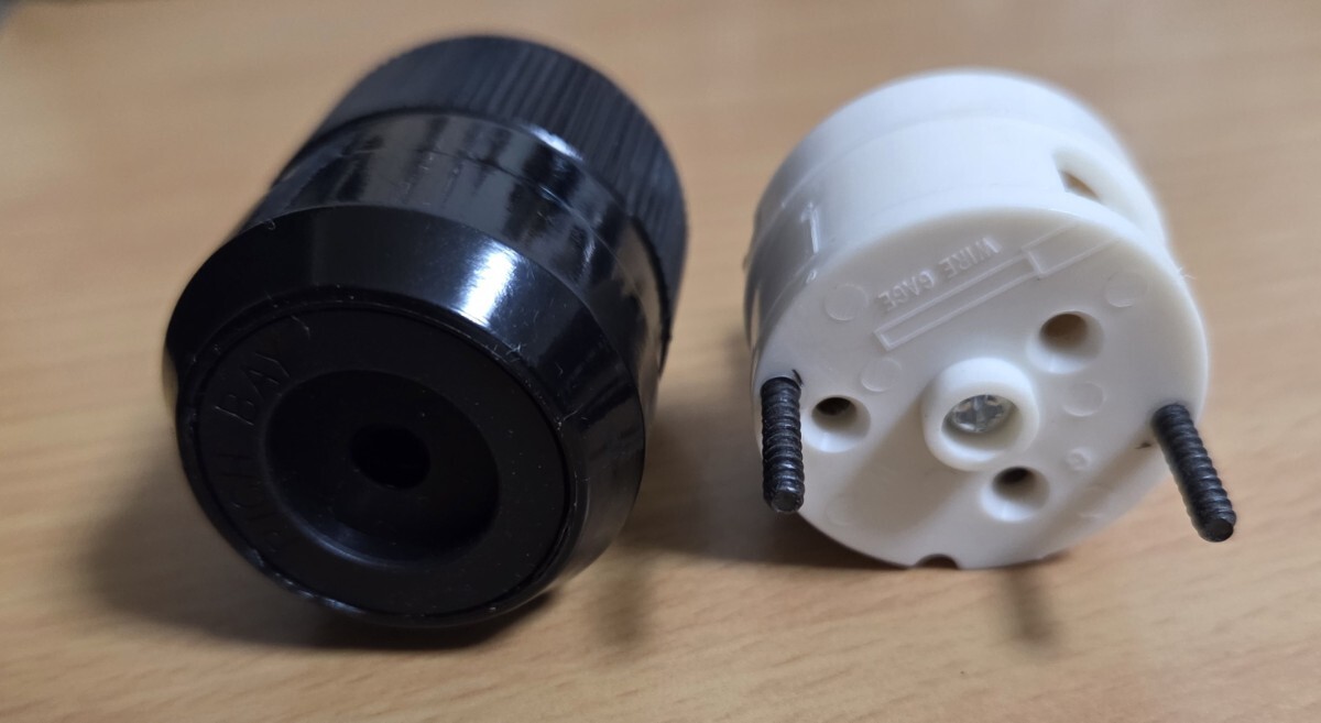 電源プラグ1個　無メッキ真鍮です。残り2個です。_画像5