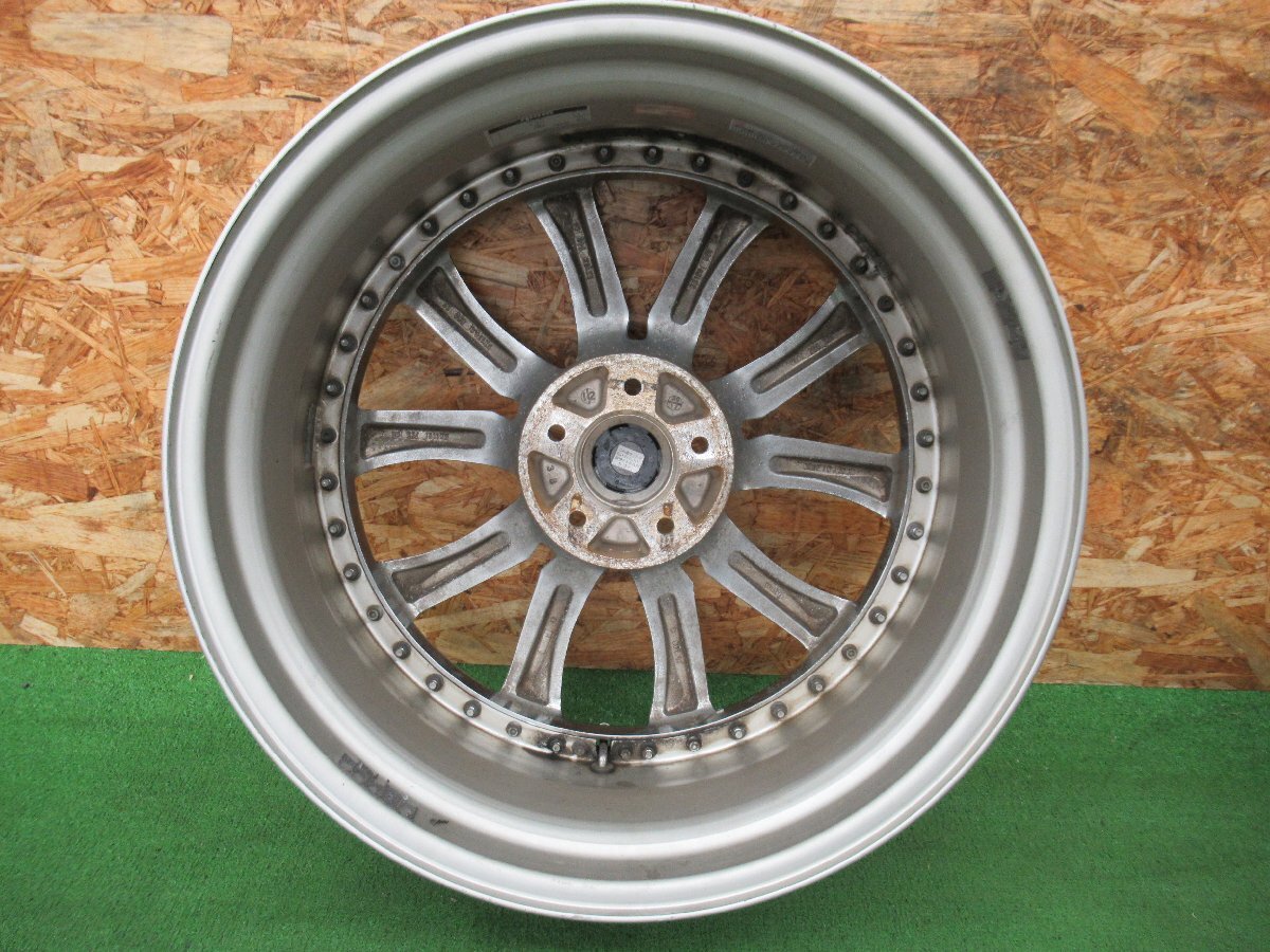 ★3279AMZ WEDS クレンツェ VERAE ヴェラーエ 20×8.5J 5/114.3 +40 ハリアー外し 中古 4本_画像7