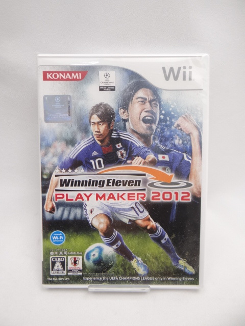 ☆6511 未開封品 ウイニングイレブンプレーメーカー2012 - Wii_画像1