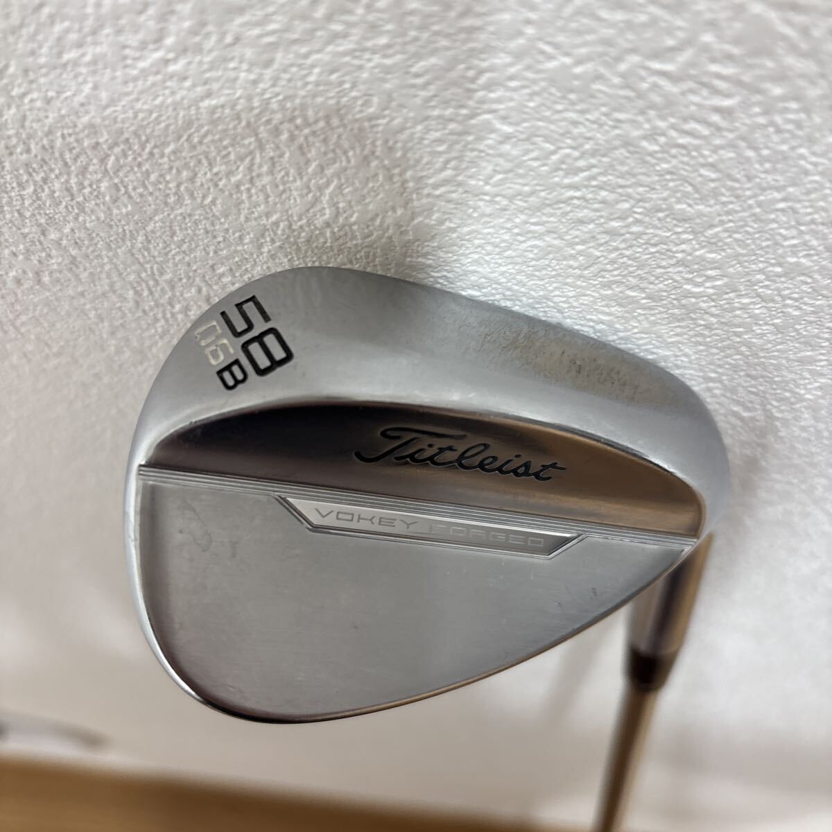 58 06B DG S200 タイトリスト ボーケイフォージド 2023 ウェッジ VOKEY FORGED ダイナミックゴールド Titleist_画像5
