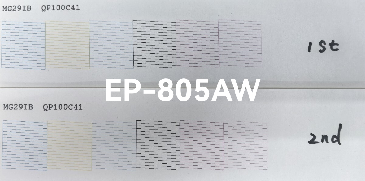 рабочее состояние подтверждено EPSON принтер струйный принтер 2 шт. EP-805AW EP-807AB Epson