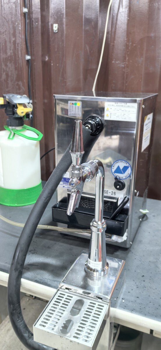 動作確認済 冷却問題無し 業務用(アサヒ・サントリー・サッポロ)ニットク1口 BSE-26 ビールサーバー 洗浄ボト_画像1
