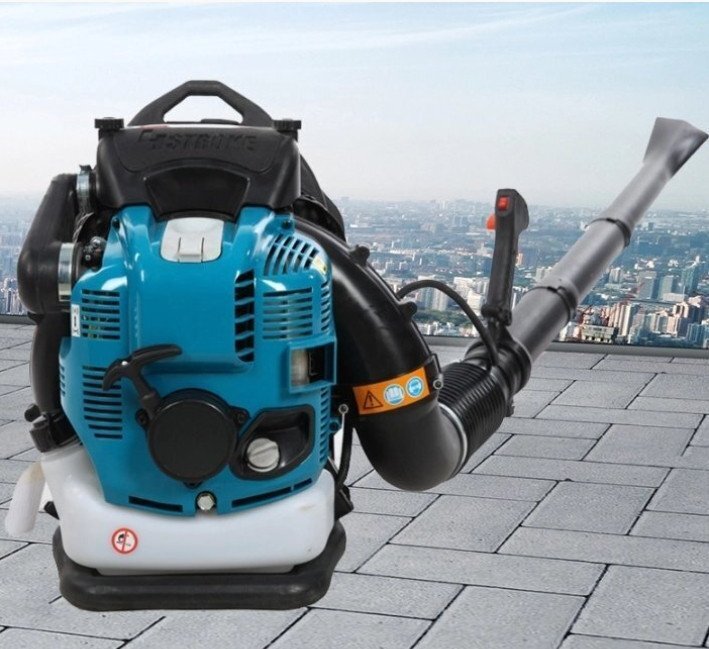 エンジン式 背負式 ブロワーブロアー ブロワ 4サイクル ハイパワー 強力 排気量76cc 送風機 庭 落ち葉掃除機 クリーナー 吹き飛ばし用 A500_画像1
