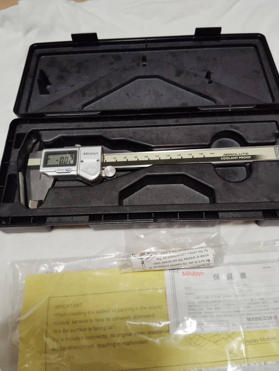 Mitutoyo цифровой штангенциркуль CD-15GS IP65 соответствие водонепроницаемый *...