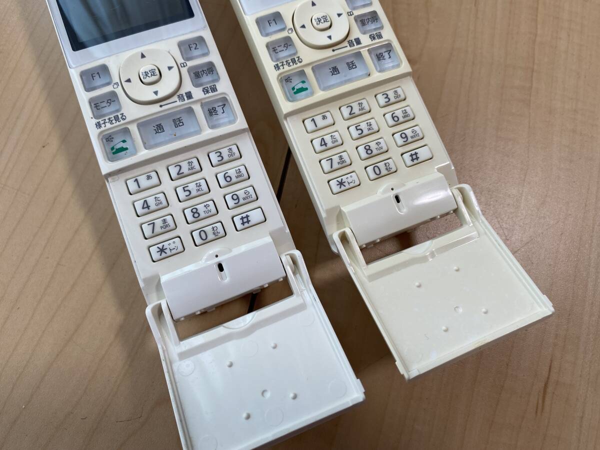 パナソニック Panasonic ワイヤレスモニター子機 VL-WD608 2台 中古現状_画像2