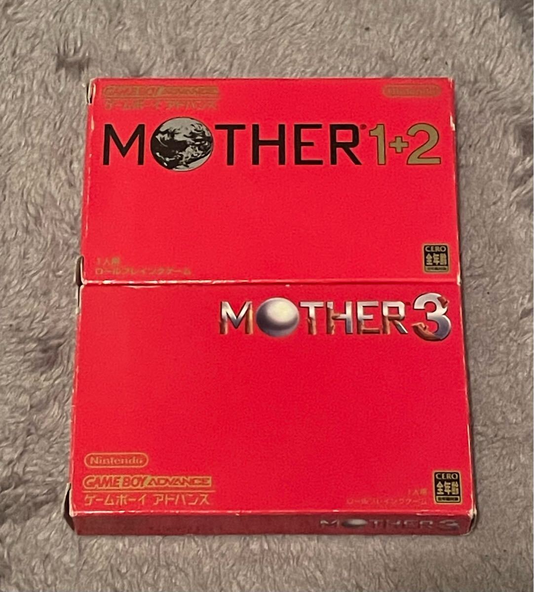 ゲームボーイアドバンス マザー1+2 マザー3 MOTHER1 MOTHER3 GBAソフト_画像1
