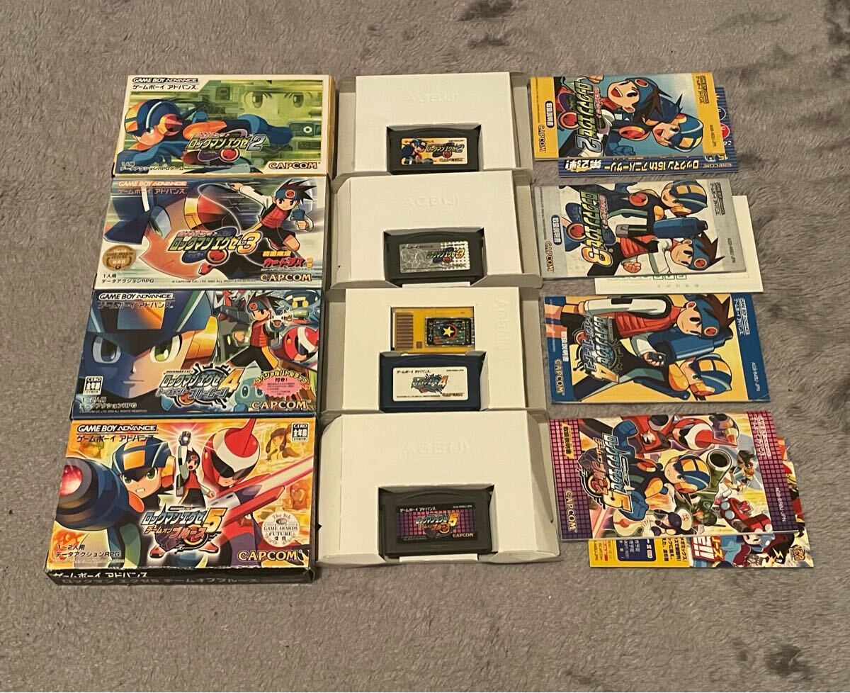 GBA ゲームボーイアドバンス ロックマンエグゼ セット_画像3