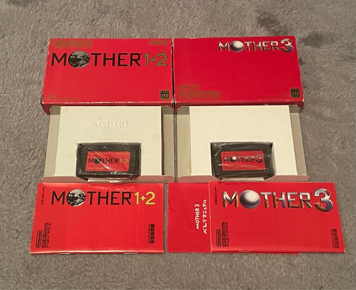 ゲームボーイアドバンス マザー1+2 マザー3 MOTHER1 MOTHER3 GBAソフト_画像2