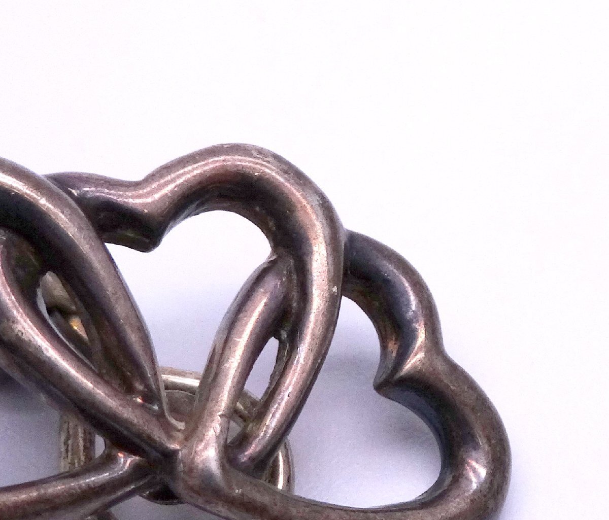 Tiffany&Co. ティファニー トリプル・オープンハート イヤリング 925刻印有 総重量7.3g アクセサリー ファッション 装飾品 1円~ T0334_画像5