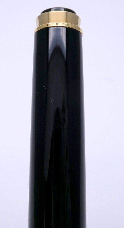 万年筆 PELIKAN ペリカン スーベレーン M400 ブラックxゴールド ペン先 14C-585 F 筆記用具 文房具 1円~ K0307_画像8