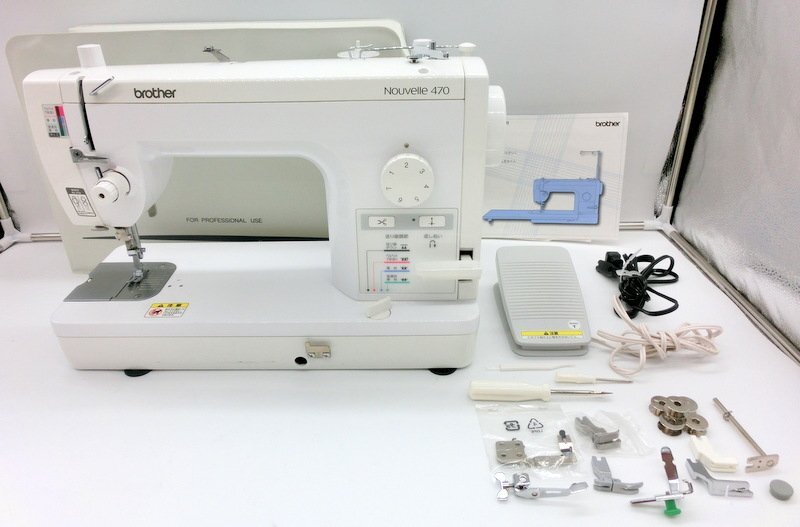 [ электризация подтверждено ]brother Nouvelle 470 Brother род занятий для швейная машина ручная работа рукоделие 1 иен ~ W0002