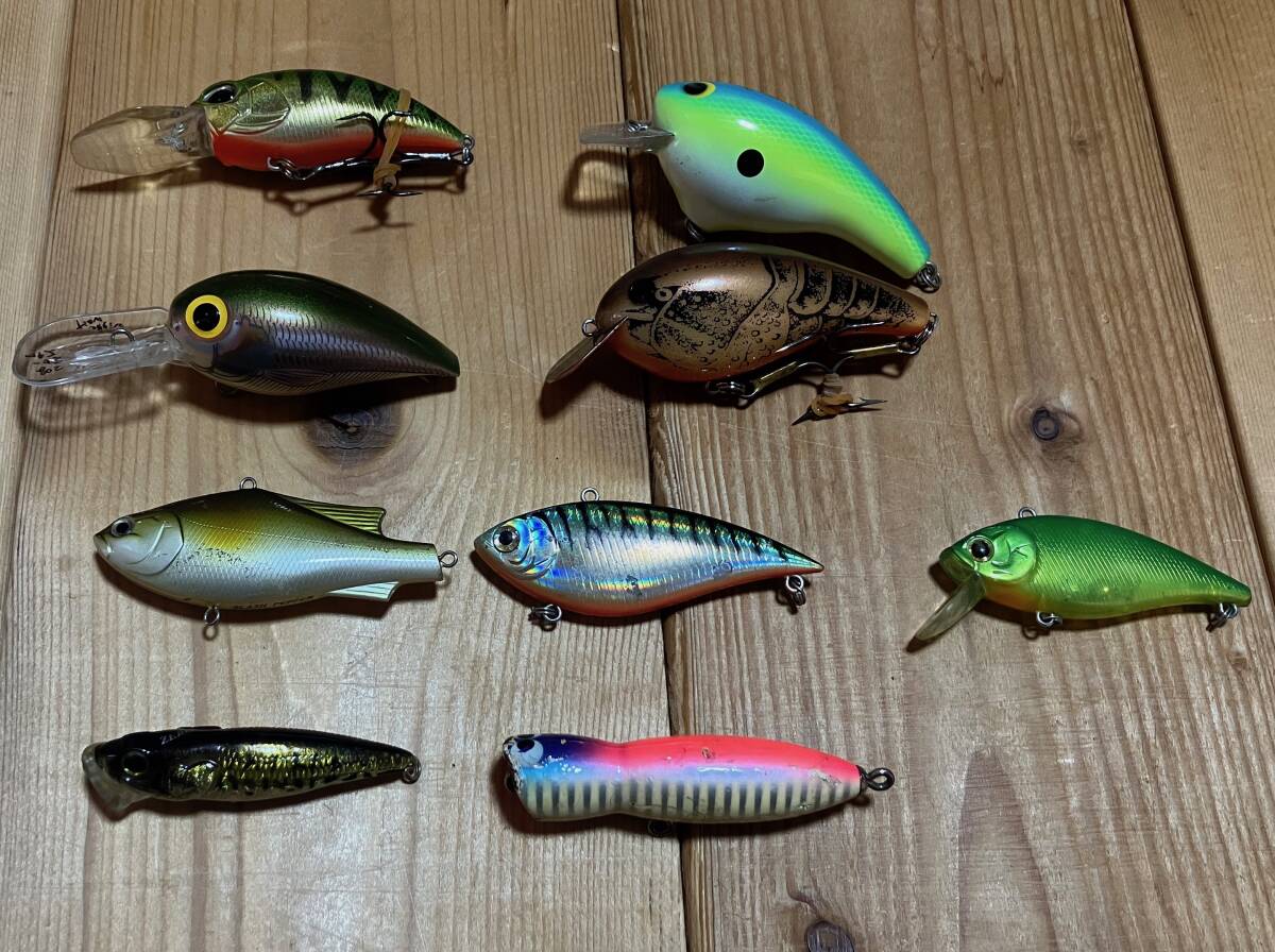 バスルアー２０ケセット　メガバス、ラパラ、DUO、シマノ、ダイワ、ティムコ、ラッキークラフト、ZEAL、スミス、ストーム_画像4