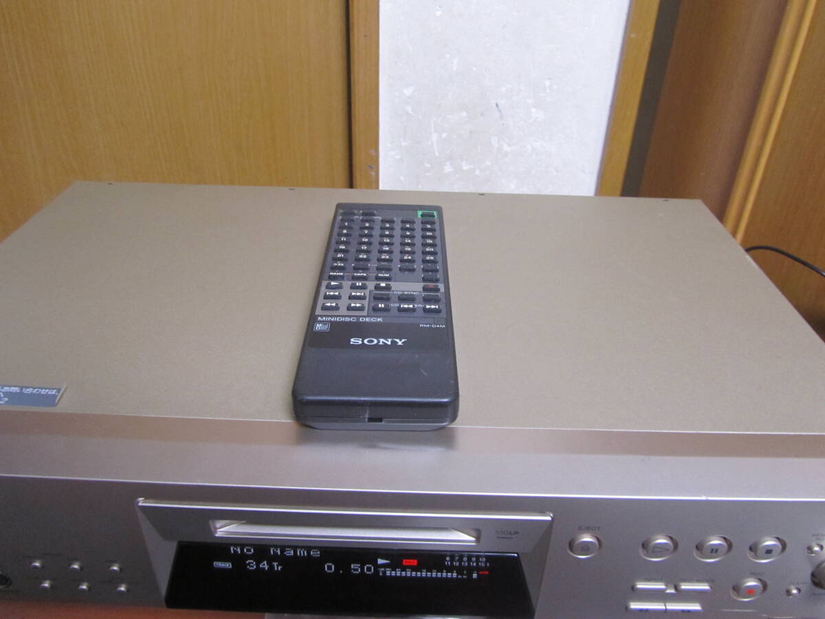 SONY MDS-JE770　動作・状態良好　代替リモコン付_画像3