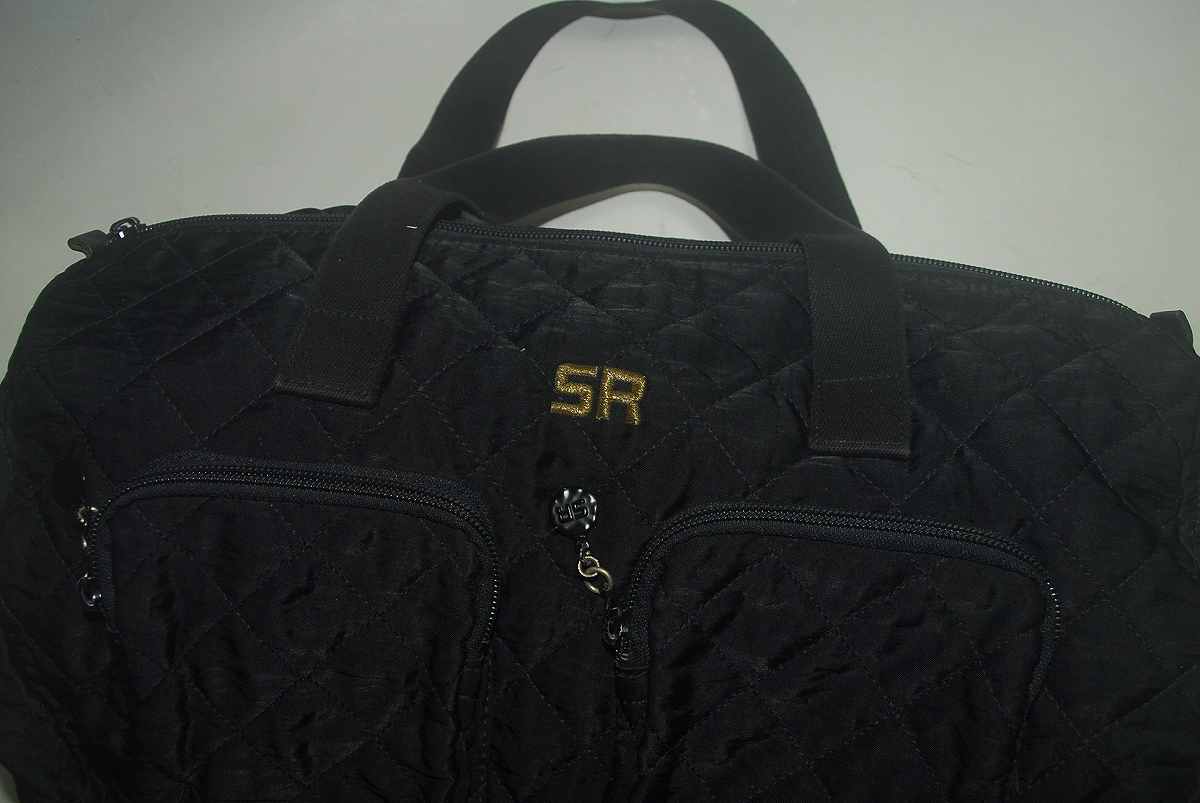 BBZ196/ последнее снижение цены цена! последний лот..SONIA RYKIEL* чёрный / хорошая вещь / предубеждение. замечательная вещь!. произведение лучший погреб! Boston / сумка 