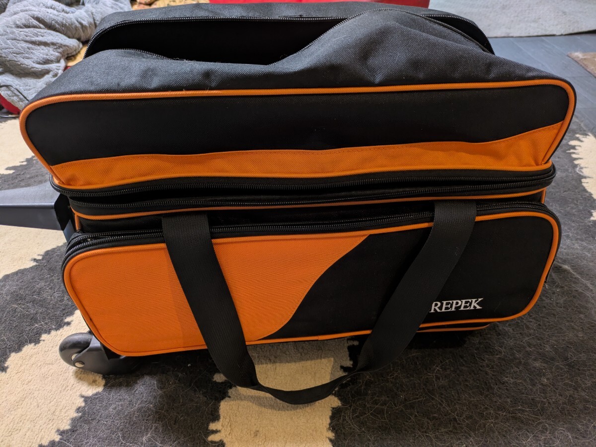 ボウリングキャリー バッグ 使用頻度少 _画像1