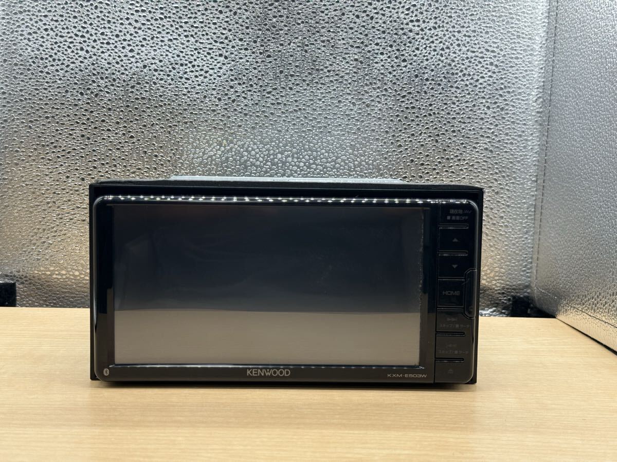 KENWOOD ケンウッド KXME503WS 地図データ2017年チェックOK CD DVD AM FM BLUETOOTH OK フルセグ　カーナビ_画像6