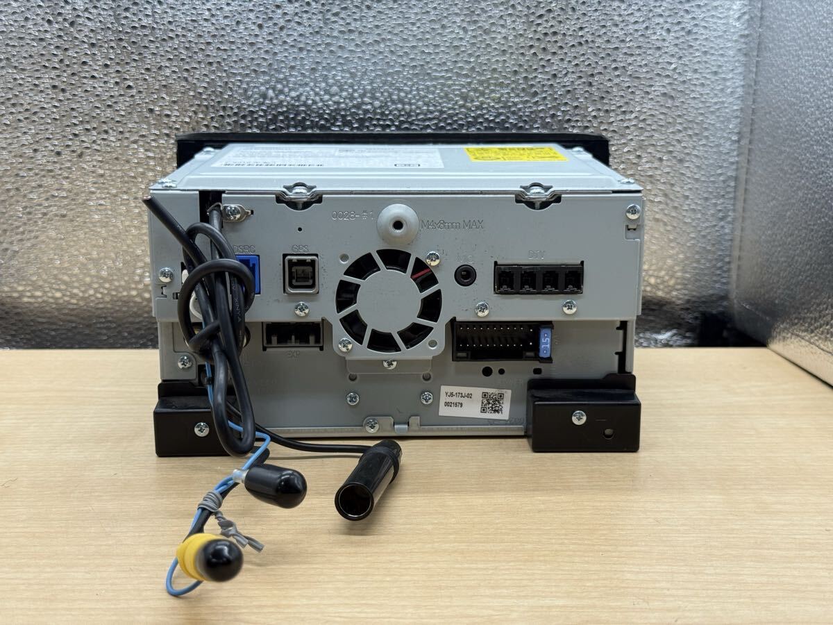 KENWOOD ケンウッド KXME503WS 地図データ2017年チェックOK CD DVD AM FM BLUETOOTH OK フルセグ　カーナビ_画像9