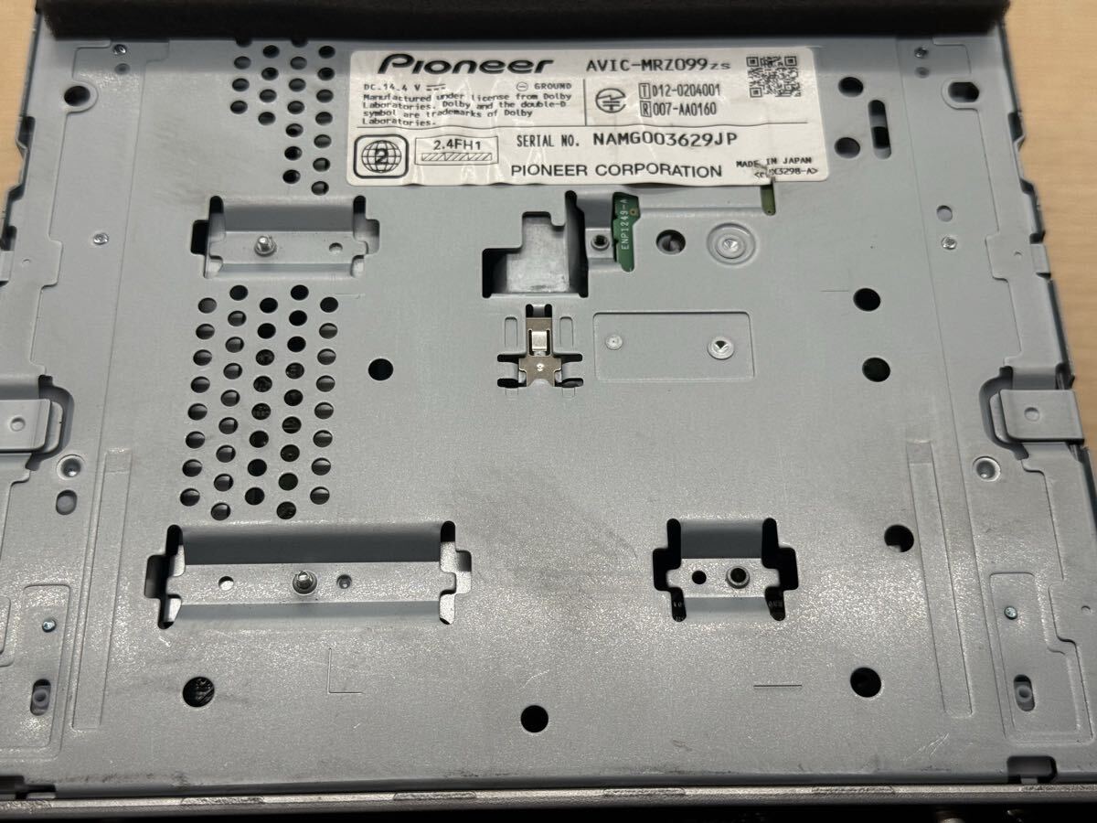 CARROZZERIA カロッツェリアAVIC-MRZ099zs 地図データ2013年チェックOK CD DVD OK BLUETOOTH OK フルセグ カーナビ_画像10