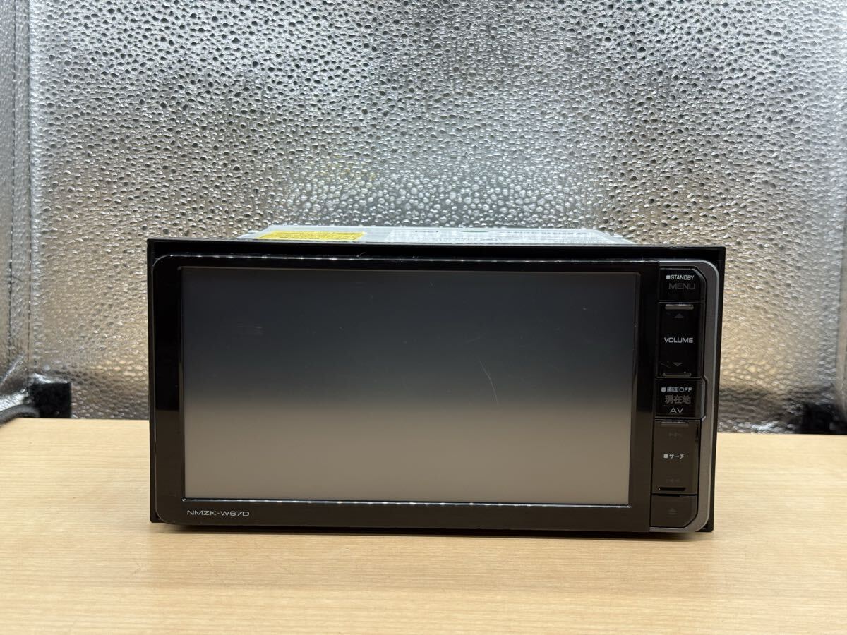 トヨタ ダイハツ NMZK-W67D 地図データ2016メモリーナビ チェック オッケー OK CD DVD OK BLUETOOTH OK フルセグ カーナビa_画像6